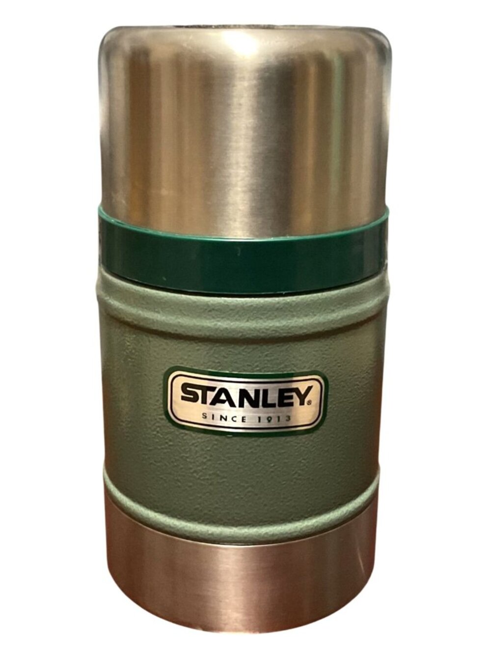 Stanley Classic Vacuum Insulated Food Jar 17 Oz Green Stainless Steel BPA-Free